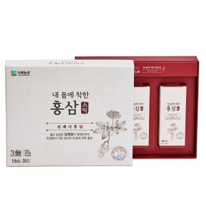 나래농장 내 몸에 착한 홍삼스틱 홍삼액기스 짜먹는홍삼 홍삼선물