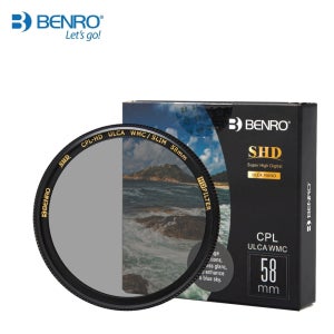 벤로 카메라 렌즈필터 CPL필터 편광필터 SHD CPL-HD ULCA WMC/SLIM 58mm