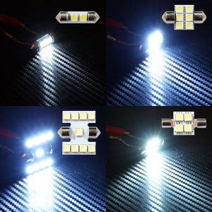 애니카몰ㅁ12V-24V [31mm타입] 5050 LED실내등/2발 4발 6발 9발/중국산 국산/전방등 중앙등 트렁크등 미등 번호판등 글로브박스등 도어등 풋등 독서등 화장등