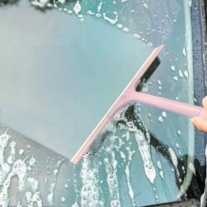 실리콘 핸디 스퀴지 (유리 창문 거울 청소 물기 제거용)