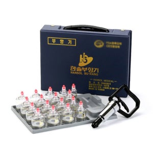 한솔부항기 가정용 일반형 17컵 풀세트 한솔의료기