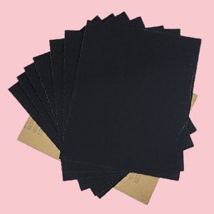 샌딩페이퍼 샌드페이퍼 사각 종이 종이빼빠 연마지 사포 10매