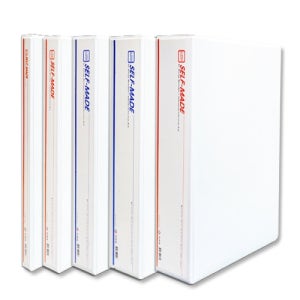 무지개산업 백색 투명 3공 D링 바인더 2cm