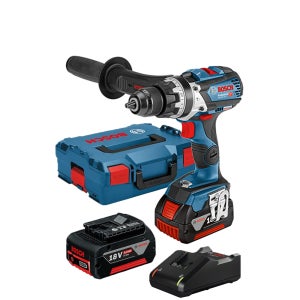 보쉬 GSB18V-110C 충전해머드릴 5.0Ah 배터리2개 세트 임팩드릴 드라이버 함마