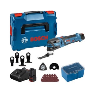 보쉬 GOP10.8V-28 충전 멀티컷터 2.0Ah 배터리2개 세트 만능커터 멀티커터