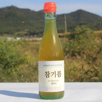 국산참기름 300ml 고소한 저온압착 방앗간참기름