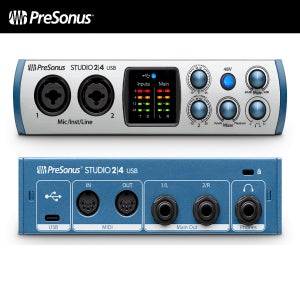 프리소너스 Presonus Studio24 USB-C 오디오인터페이스 스튜디오24