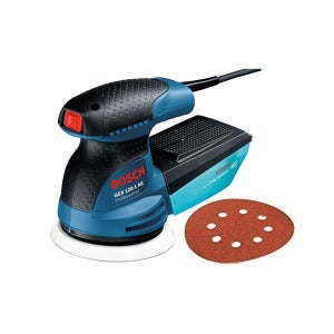 보쉬 GEX125-1AE 원형 샌더기 속도조절 오비탈 샌딩기 페이퍼포함