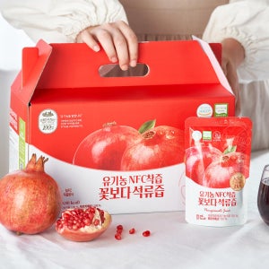 물넣지않은 유기농 100% NFC착즙원액 꽃보다석류즙 30팩