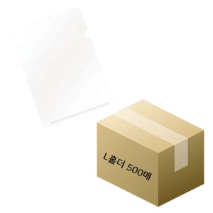 투명 L홀더화일 A4 500매