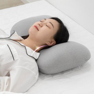비스토어 빨아쓰는 꿀잠베개 낮은 마약 경추 목 편한 기능성 숙면 수면 베게 옆으로 자는 깊은잠 베개