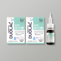 (추석) 듀오락 듀오 디 드롭스7.5ml (45일분) 2개+베이비10일+얌얌5일+쇼핑백