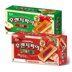 해태 후렌치파이 사과,딸기 192g 택1