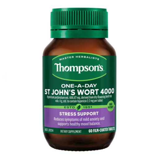 톰슨 <b>세인트 존스 워트</b> 4000mg 60정
