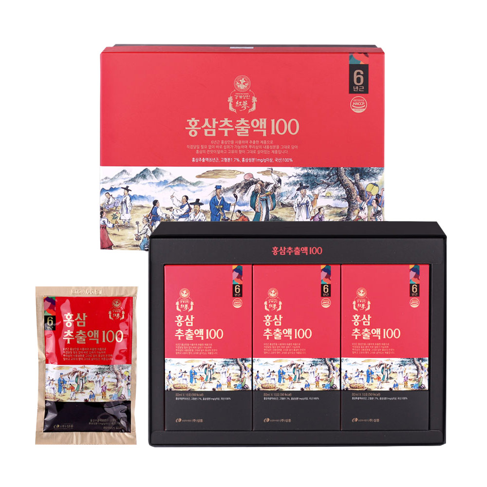 <b>강개상인 홍삼추출액</b>100 80ml x 30포