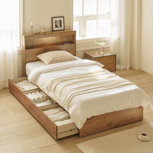 알렉스 발리오크 LED 서랍형 수납침대 SS 슈퍼싱글 프레임