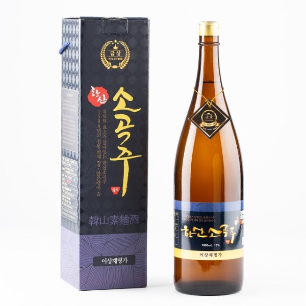 이상재명가 서천 한산소곡주 생주16도 1.8L 약주 전통주 명절 선물