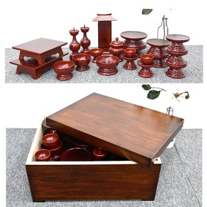 남원 제기세트 패키지 오리목제기21p 오동나무제기함