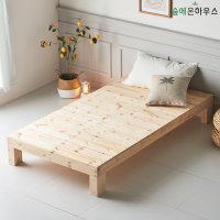 무헤드 평상형 침대 바닥 프레임 DIY 조립식 침대틀 상판 싱글 (S)