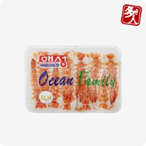 다인 초밥용 새우 특대 8LH 20미 225g (태국) 초새우 초밥재료 새우초밥