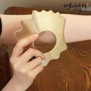 명성유기 접시괄사 마사지기 전신괄사 지압 바디 경락마사지+각인