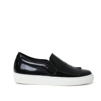 trendy black Patent leather tassel Slipon,셀린느 슬립온, 셀린느 태슬슬립온, 태슬 슬립온, 커플슬립온, 가죽 슬립온