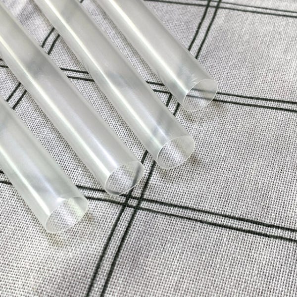 일회용 버블티 투명빨대 음료 스트로우 12mm 21cm 1봉 200개 플라스틱 스트롱