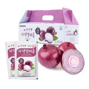 나애게 무안 자색 양파즙 100ml 90팩 빨간양파즙