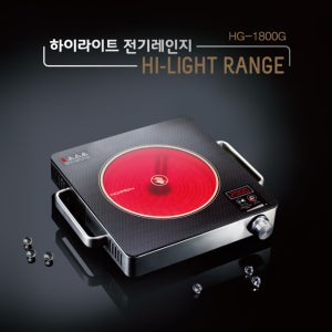 이녹스프랑 미니 하이라이트 1구 전기레인지 캠핑 전기버너 휴대용