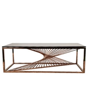 오로라 골드 소파 테이블 디자인 카페 유리 탁자