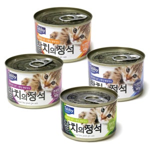 테비 참치의정석 혼합 160g x 24개, 고양이캔