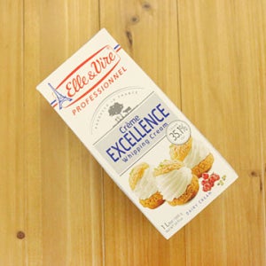 엘르앤비르 엑셀런스 휘핑크림(무가당) 1L