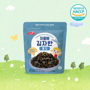 베베스트 처음에 김자반 - 멸치 25g 해썹 아기반찬 아이반찬