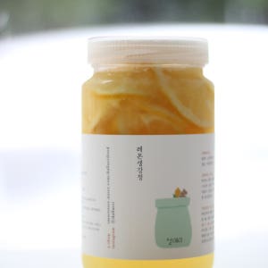 과일 수제청 레몬생강 딸기 제철과일청 프리미엄 달래리과일청 선물세트 답례품 650g