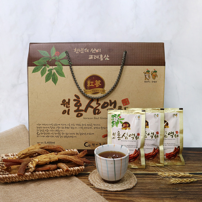 원이홍삼 골드형 고려 홍삼즙 홍삼진액 홍삼액기스 90ml 60포