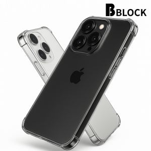 비블럭 1+1 아이폰13 프로 맥스 투명 범퍼 젤리케이스