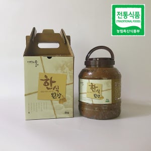 예다움 재래식 집된장 전통된장 5kg