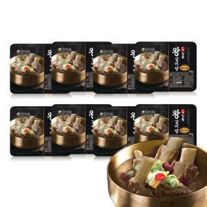 [7+1] 갈비탕밀키트 보양식 맛집 국물 여행 캠핑밀키트