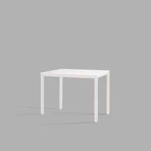 [두닷] 콰트로 책상 1000x800mm, 에어화이트+에어화이트