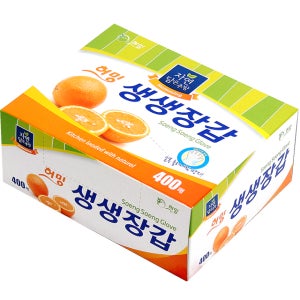 허밍 생생 비닐장갑 위생장갑 주방용 업소용 400매, 1개