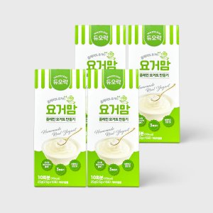 듀오락 요거맘 10포(10회분) 4개 / 손예진 유산균 수제 그릭 플레인 요거트