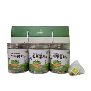 단비농원 국내산 직접재배 유기농 바른하루 작두콩차티백 선물세트