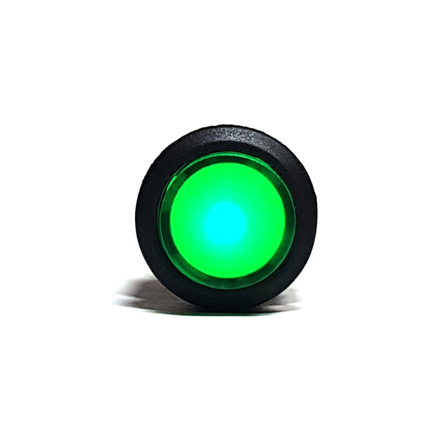 R16-503BD 그린색상 푸쉬스위치 LED3V Push Switch 푸쉬타입