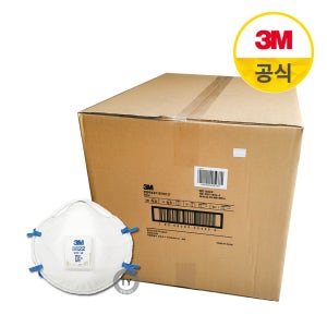 3M 1급 방진마스크 8822K 240개 8822 쿨플로우 배기밸브 분진 산업용