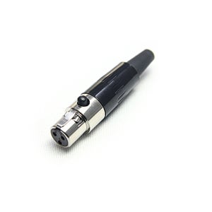 KJ Mini 3Pin XLR(암) 땜용커넥터