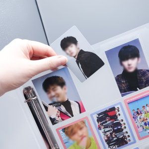 포카바인더 포토카드 띠부씰 티켓북 스티커 엽서 사진앨범 9포켓 10매
