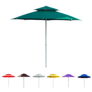 2단파라솔 - 비치, 태양열, 선베드, 햇빛가리개, UV차단