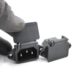 AC DC 스마트 전원 소켓 커버 일체형 자동 컨넥터 패널 방수 방진