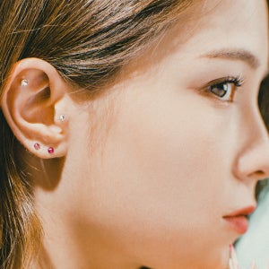 와사비네코 미인혈 이혈기석 귀지압패치 귀혈자리 귀마사지 귀혈점 지압스티커 지압기 스톤 크리스탈귀침