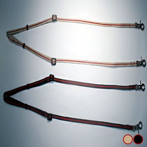 소형견 쌍줄 핸드메이드 강아지산책리드줄 제작 BL-2